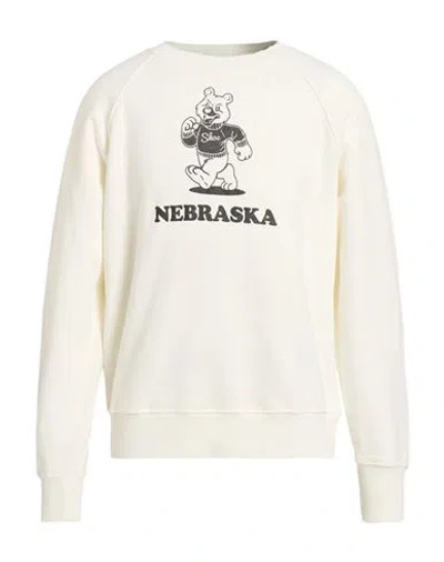 Shoe® Shoe Man Sweatshirt Off White Size Xl Cotton In Neutral