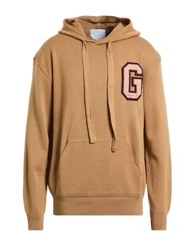 Gaelle Paris Gaëlle Paris Man Sweater Camel Size Xxl Acrylic, Merino Wool In Brown