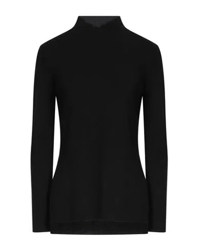 Theory Woman Turtleneck Black Size M Cashmere In Black