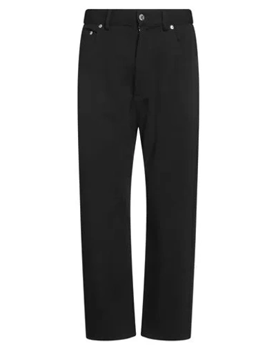 Grifoni Man Pants Black Size 34 Viscose, Polyamide, Elastane In Black