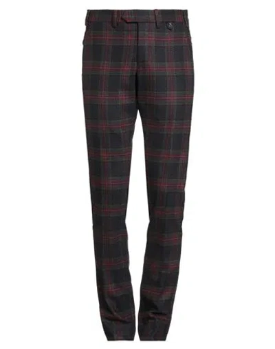 Harrods Man Pants Navy Size 32 Wool, Polyester, Elastane In Brown