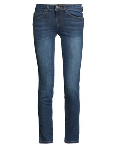 Guess Woman Jeans Blue Size 25w-30l Cotton, Modal, Elastomultiester, Elastane In Blue