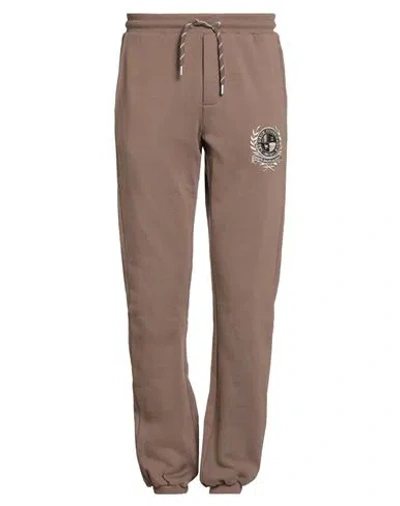 Les Deux Man Pants Brown Size L Cotton In Brown