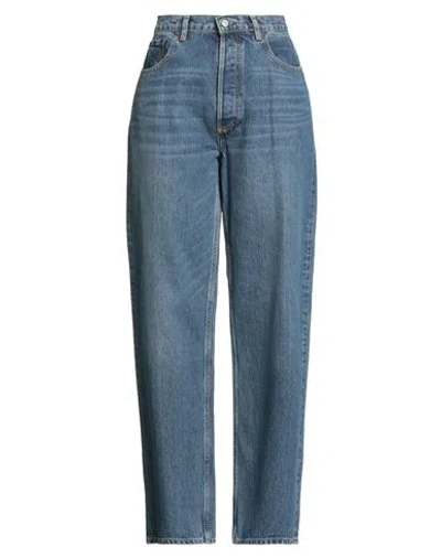 Boyish Woman Jeans Blue Size 30 Organic Cotton, Tencel In Blue