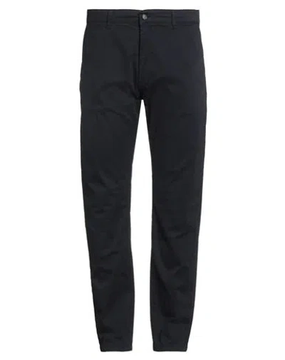 Barbour Man Pants Midnight Blue Size 38 Cotton, Lycra In Black