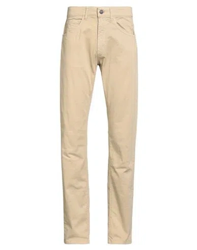 Barbour Man Pants Beige Size 28 Cotton, Lycra In Sand