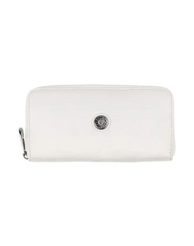 Kipling Woman Wallet Light Grey Size - Synthetic Fibers In White