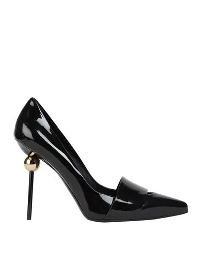 Roger Vivier Woman Pumps Black Size 7.5 Leather In Black