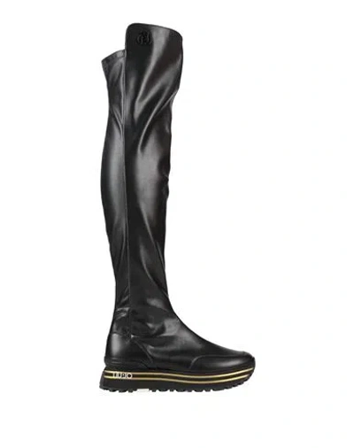 Liu •jo Woman Boot Black Size 9 Synthetisches Material In Black
