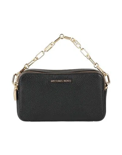 Michael Michael Kors Woman Handbag Black Size - Leather In Black
