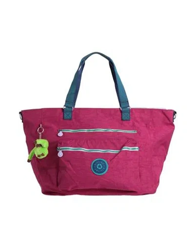 Kipling Woman Handbag Magenta Size - Polyamide In Red