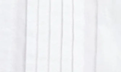 Madewell Lace-inset Pintucked Button-up Top In White