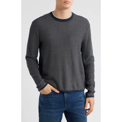 Rag & Bone Norton Crewneck Sweater In Blue