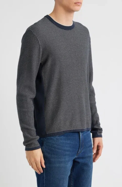 Rag & Bone Norton Crewneck Sweater In Blue