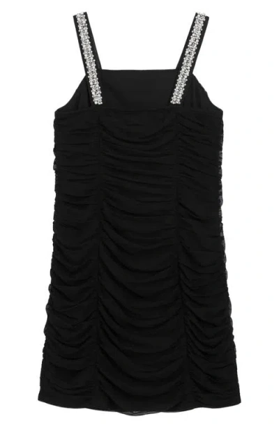 Speechless Kids' Embellished Body-con Party Dress In Black