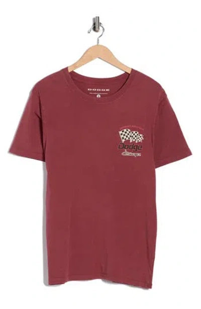 Goodie Two Sleeves Dodge Charger Racing Graphic T-shirt In Brown