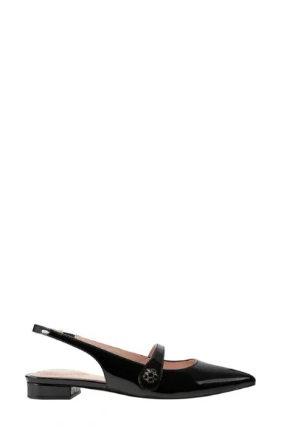 Bandolino Women's Aubriana Pointed Toe Slingback Mary Jane Flats