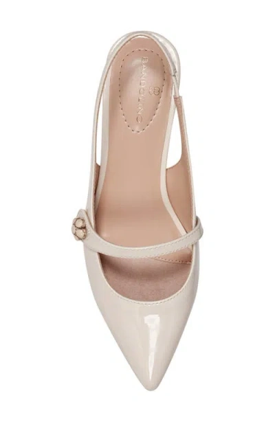 Bandolino Women's Aubriana Pointed Toe Slingback Mary Jane Flats