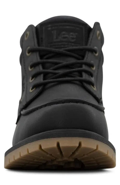 Lee Rowan Lug Sole Boot In Black