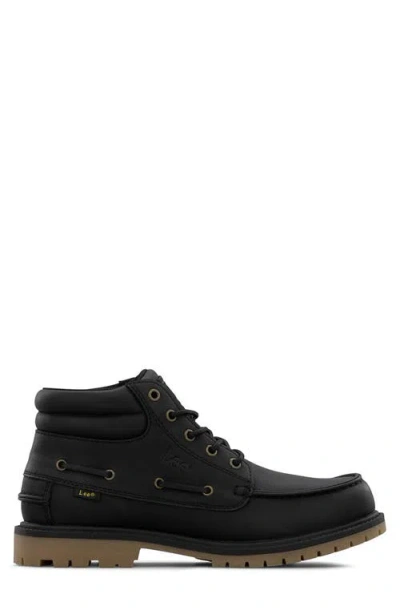 Lee Rowan Lug Sole Boot In Black