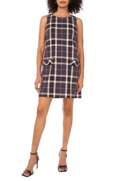 1.state Plaid Shift Dress In Multi