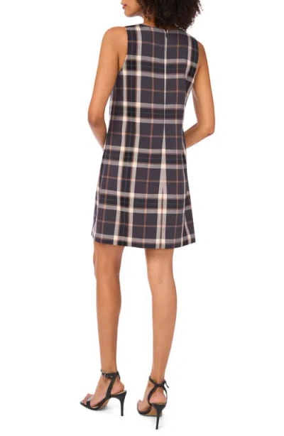 1.state Plaid Shift Dress In Multi