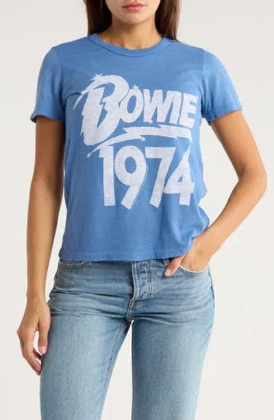 Junk Food David Bowie 1974 Graphic T-shirt In Blue