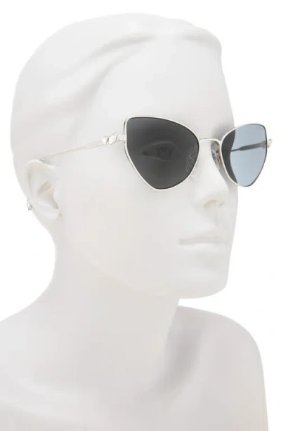 Swarovski 56mm Butterfly Sunglasses In Metallic