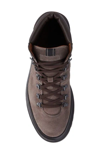 Aquatalia Edwin Weatherproof Lace-up Boot In Brown
