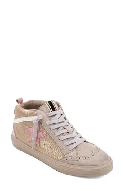 Shushop Paulina Low Top Sneaker In Neutral