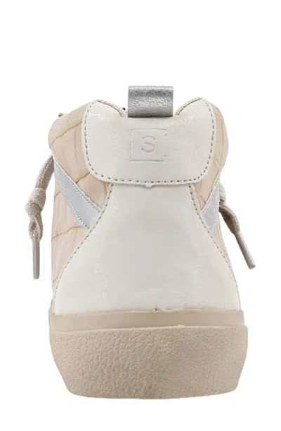 Shushop Paulina Low Top Sneaker In Neutral