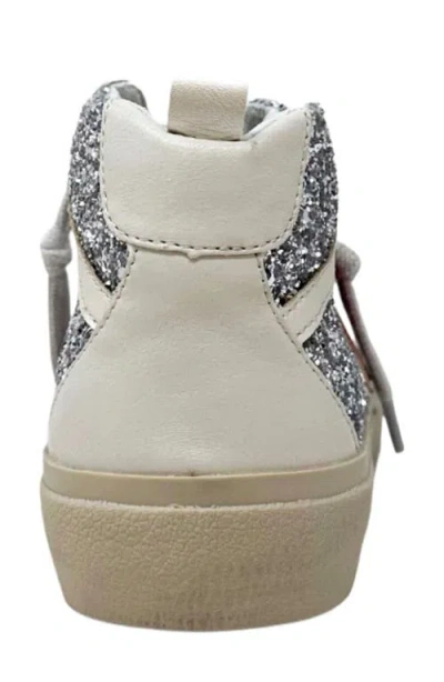 Shushop Paulina Low Top Sneaker In Silver