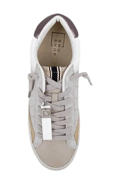 Shushop Ruby Low Top Sneaker In Gray