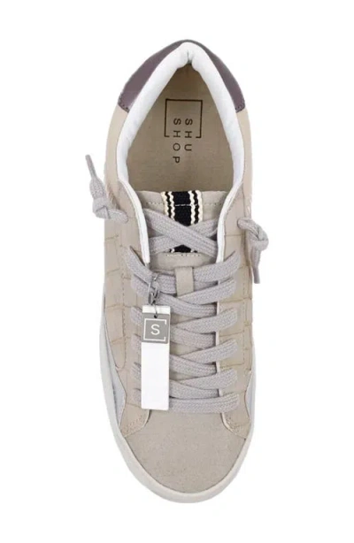 Shushop Ruby Low Top Sneaker In Neutral