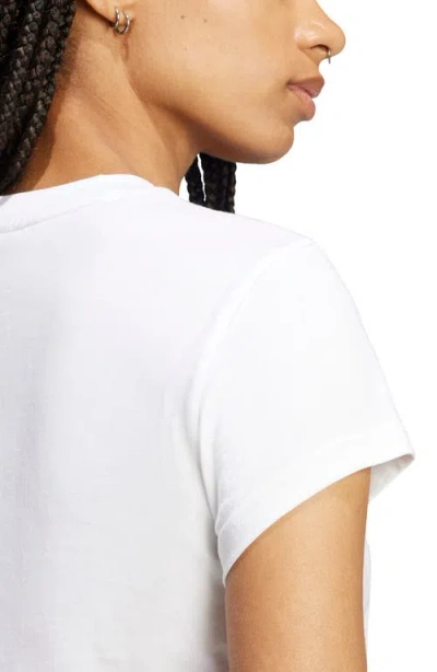 Adidas Originals Essentials Slim Fit T-shirt In Neutral