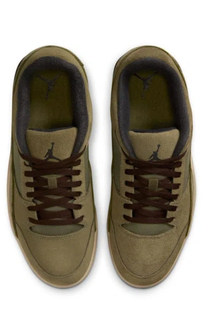 Jordan Flight Court Sneaker In Green