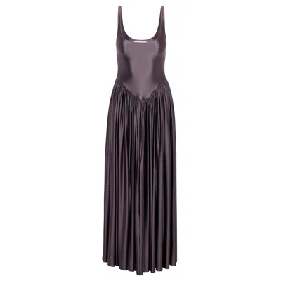 Delfi Collective Women's Purple Oriana Dress - Eggplant In Purple