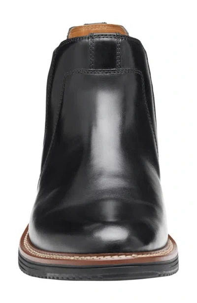 Johnston & Murphy Upton Chelsea Boot In Black