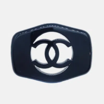 Pre-owned Chanel Brooch Pin Black