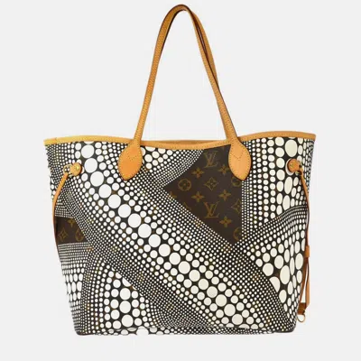 Pre-owned Louis Vuitton Monogram Waves Neverfull Mm Tote Bag In Multi
