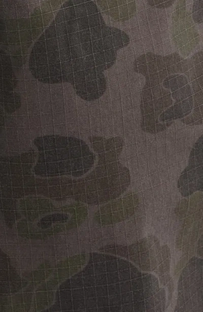 Carhartt Work In Progress Camo Cotton Duck Cargo Pants In Gray