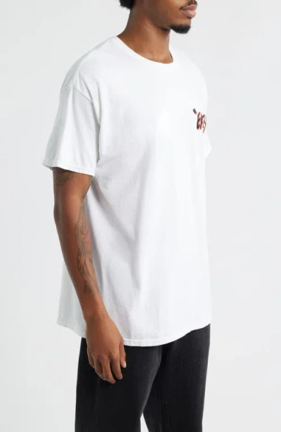 Merch Traffic Eazy-e Ruthless Rap Graphic T-shirt In White