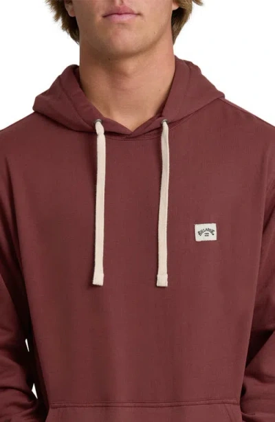 Billabong All Day Hoodie In Brown