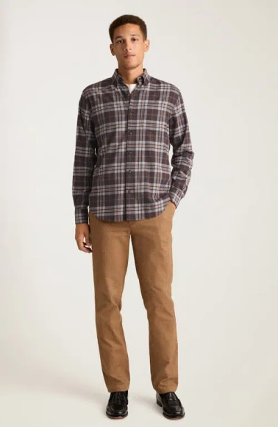 Bonobos Lightweight Stretch Flannel Button-down Shirt In Multi