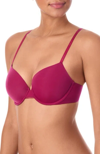 Dkny Litewear Spacer T-shirt Bra Dk4001 In Purple
