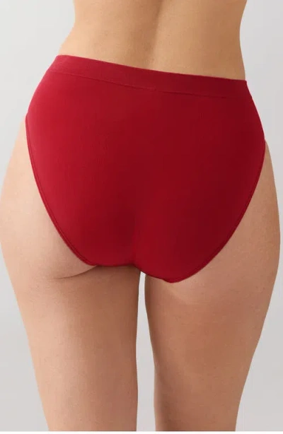 Wacoal Women's B-smooth High-cut Brief Underwear 834175 In Red