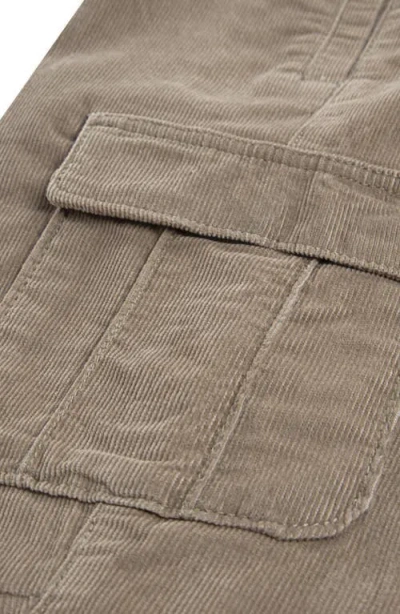 Abercrombie Boys 5-16 Baggy Relaxed-fit Corduroy Cargo Pants In Brown