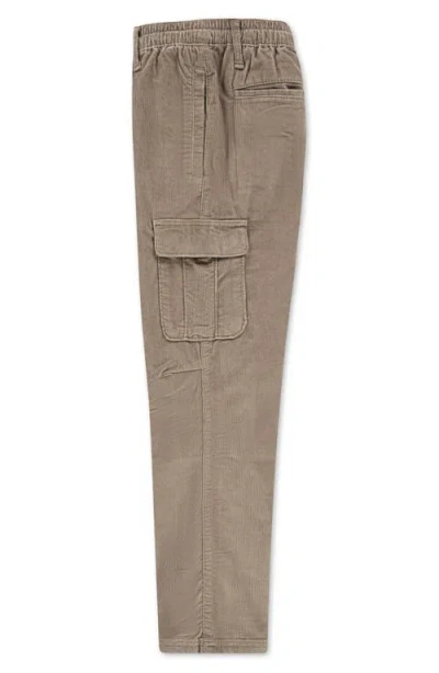 Abercrombie Boys 5-16 Baggy Relaxed-fit Corduroy Cargo Pants In Brown