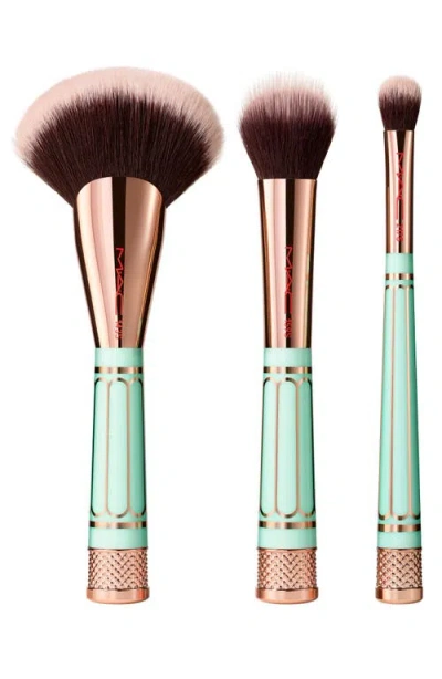 Mac Cosmetics Mac Of All Trades Brush Set $106 Value In Multi