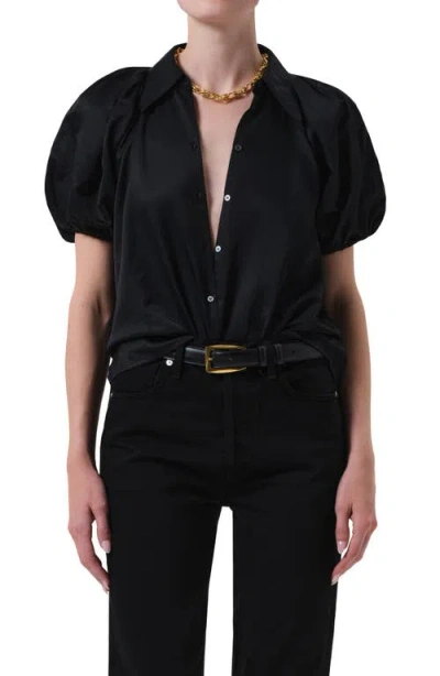Citizen Of Humanity Citizens Of Humanity Leila Blouse In Black